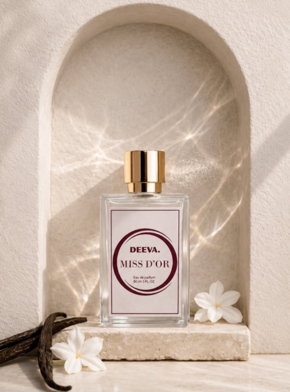 MISS D'OR, un parfum femme 80 ml